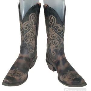 ARIAT Bright Lighrs" 10015376  Western Genuine Leather Boot Ladies Sz 9B